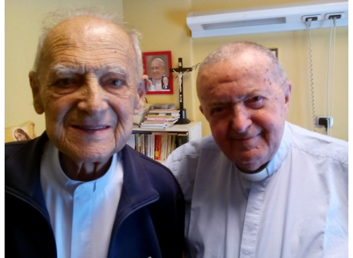 Padre Gianni e don Piero Gheddo